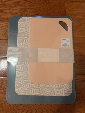 Set of 3 plastic cutting boards